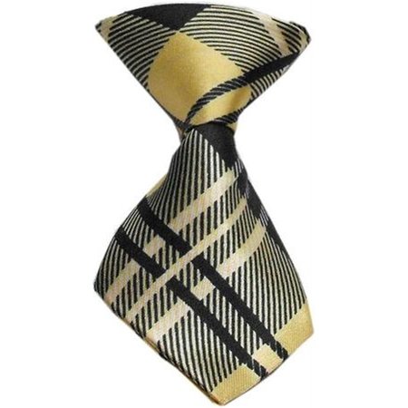 UNCONDITIONAL LOVE Dog Neck Tie Plaid Cream UN906970